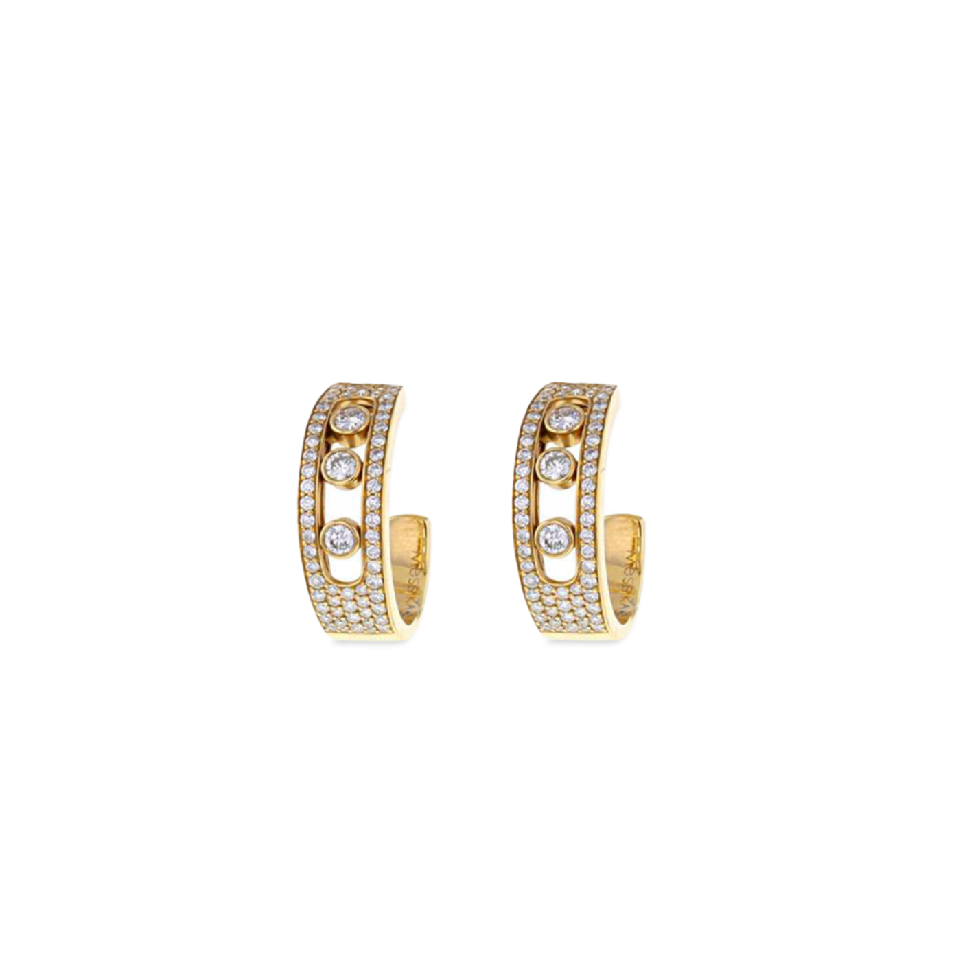 MESSIKA MOVE HOOP EARRINGS